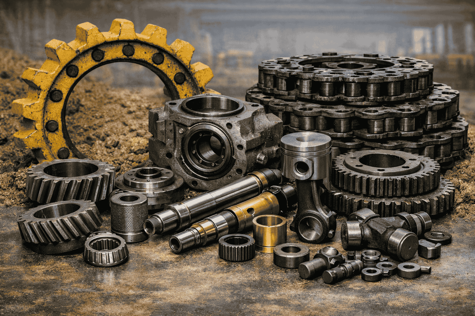 Pièces de rechange engins lourds